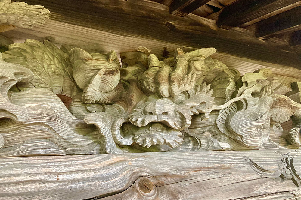 飯豊町黒沢の熊野神社奥の院