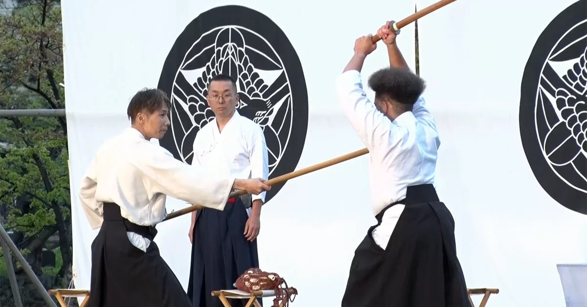 九鬼神流棒術演武