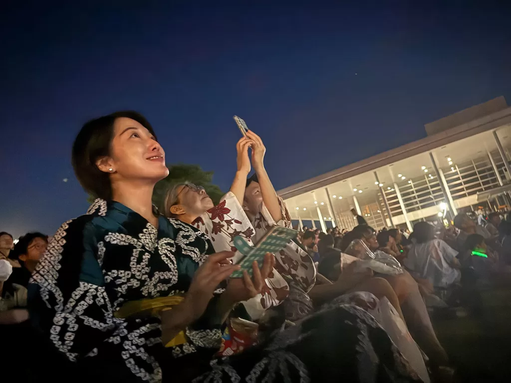 上杉神社米沢納涼水上花火大会