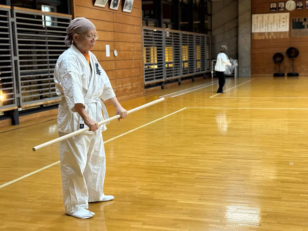 80歳から始める古武道