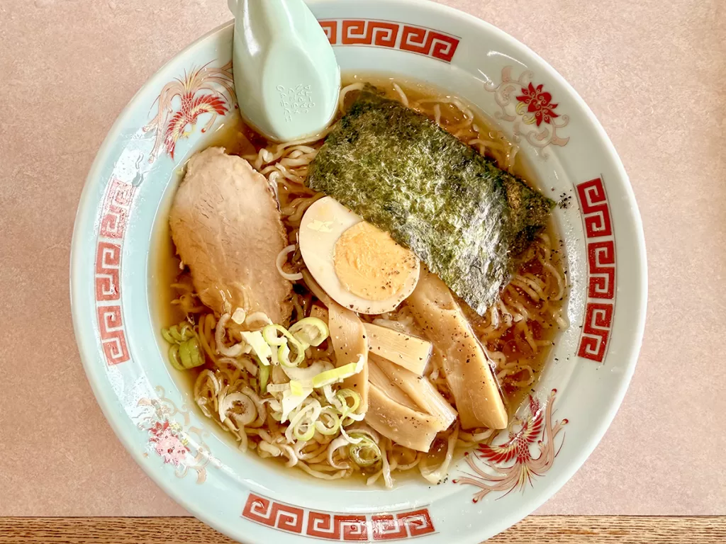 ラーメンハウス大龍の冷やしラーメン