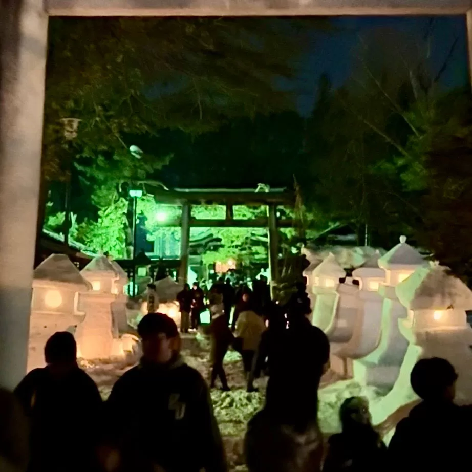 米沢上杉雪灯篭まつり